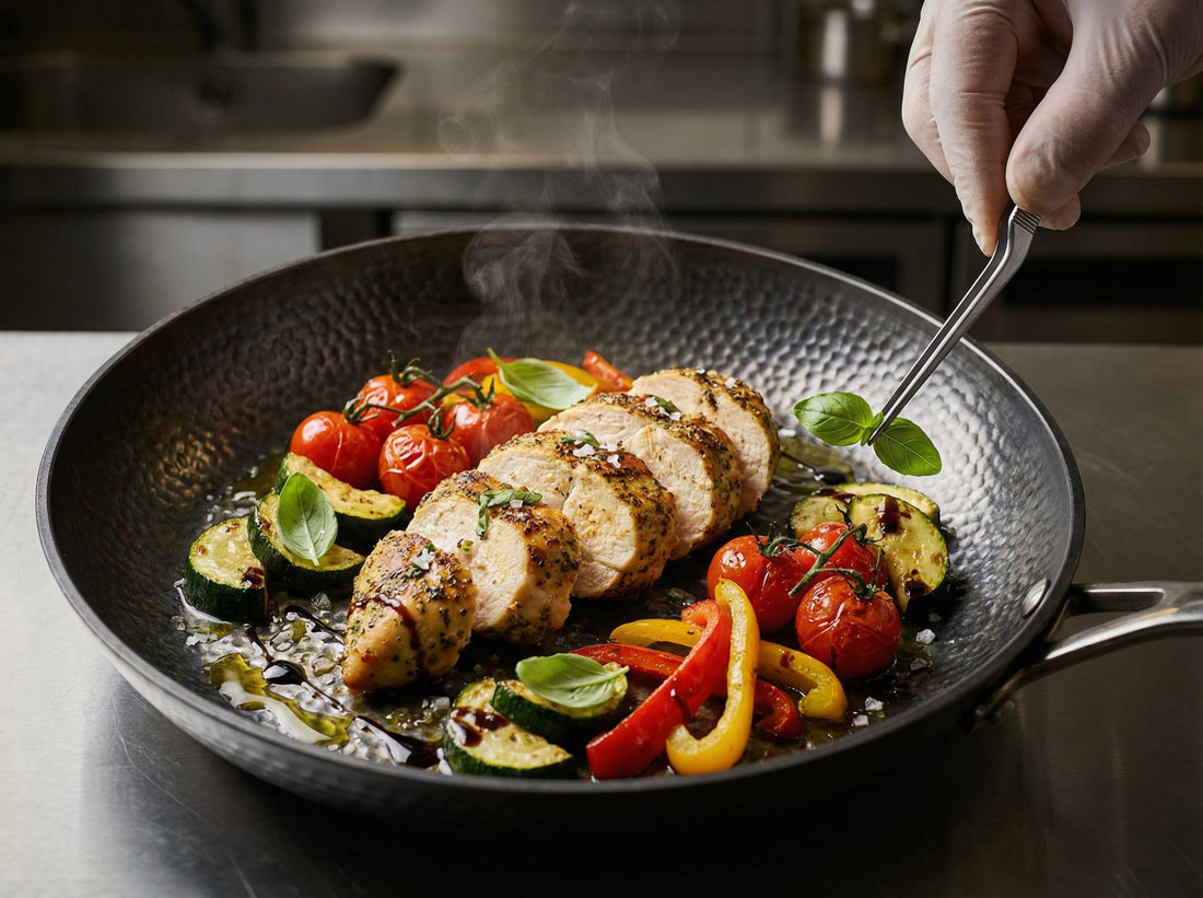 Italian Herb Chicken Breast with Roasted Vegetables