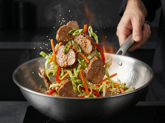 Japanese Inspired Pork and Cabbage Stir Fry