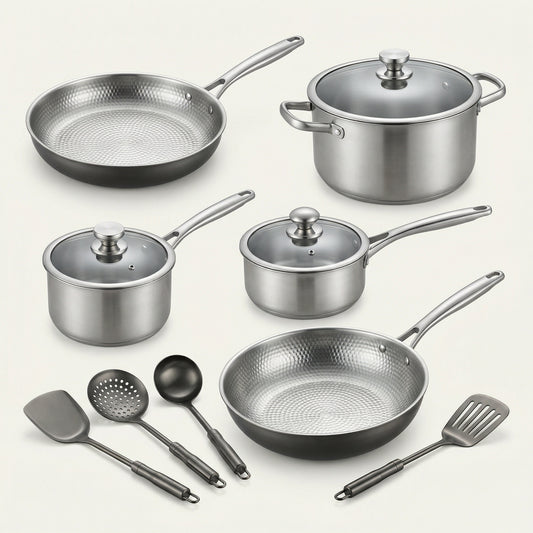 Sistema de cocina de titanio de 12 piezas™