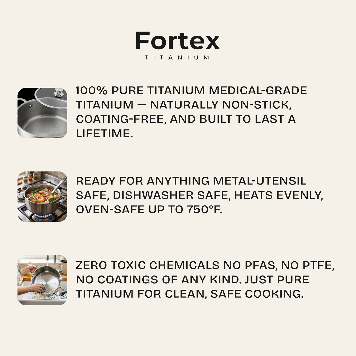 Sartén Titanium Pro™